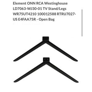Element TV ONN RCA Westinghouse LD7063-WJ30-01 TV Stand/Legs